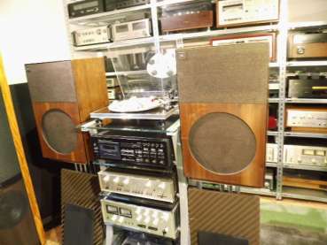 Preview: JBL L 88 Nova Cortina USA 1973 Studio Monitore Echtholz L 123A